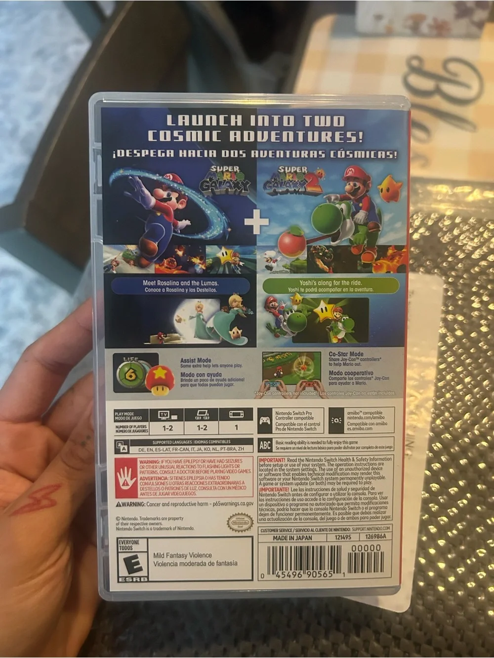 Nintendo Super Mario Galaxy + Super Mario Galaxy 2 - ALL INCLUDED